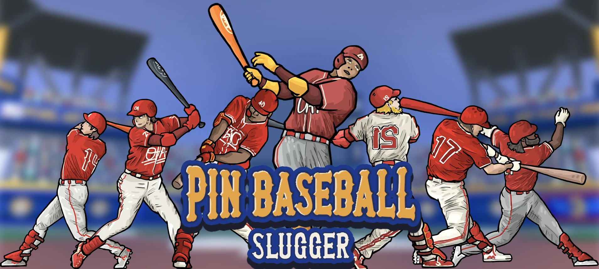 Pin baseball games - slugger screenshot