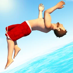 أيقونة Flip Diving